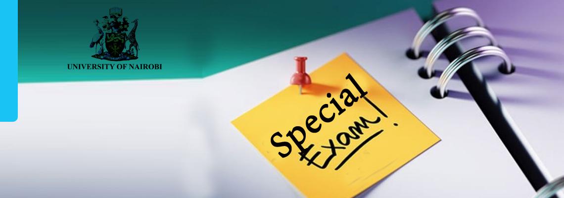 REQUEST FOR SPECIAL EXAMINATION FORM