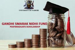 The Gandhi Smarak Nidhi fund (GSNF) Scholarships for Masters Programmes