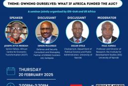 OWNING OURSELVES: WHAT IF AFRICA FUNDED THE AUC?
